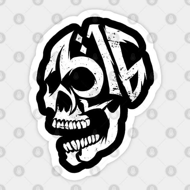 Stone Cold Steve Austin 316 Skull Sticker by Holman